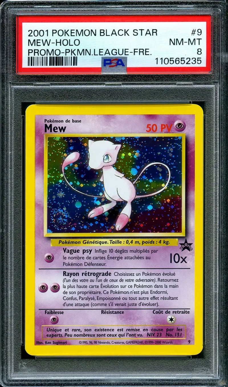 PSA 8 Mew Holo