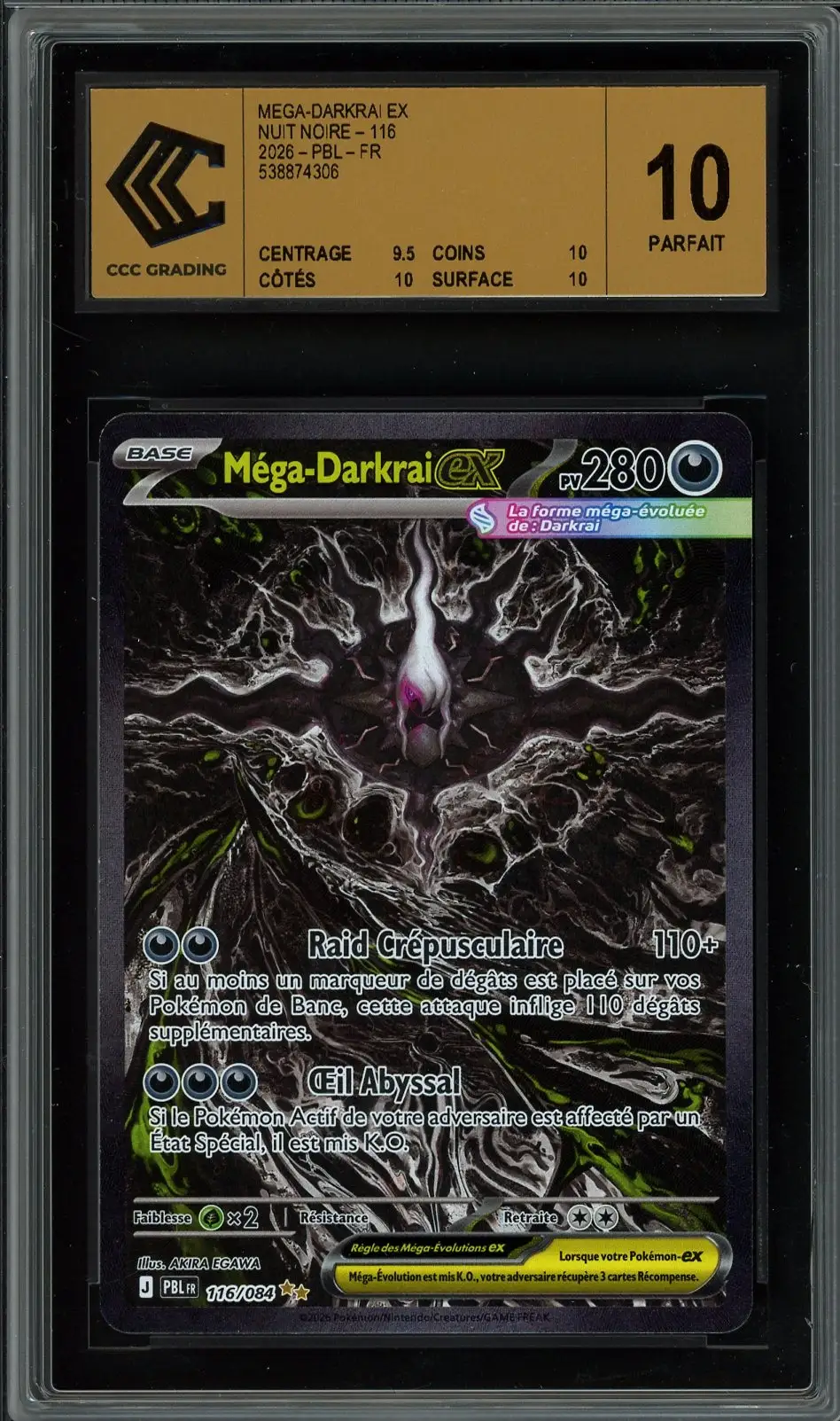 CCC 10 Méga-Darkrai Ex