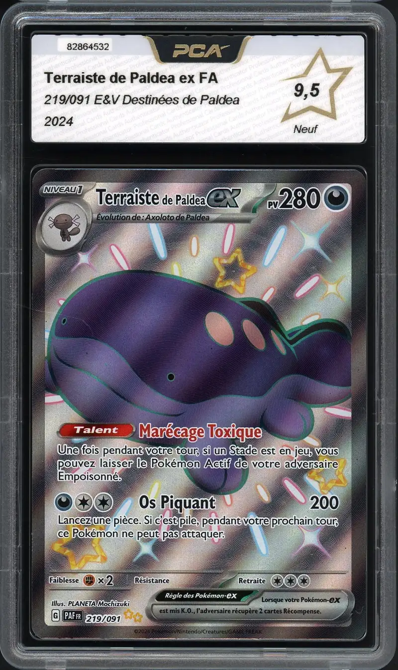 PCA 9.5 Terraiste de Paldéa Ex Shiny