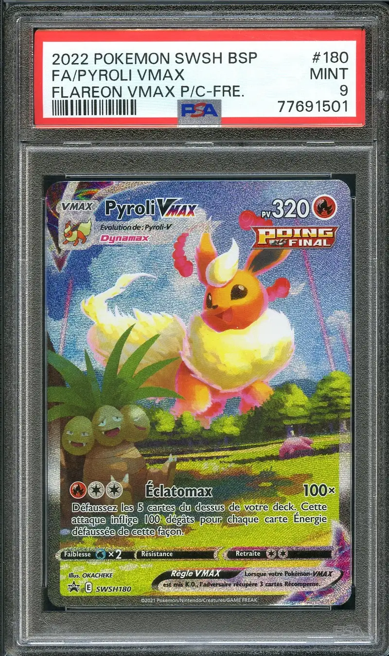 PSA 9 Pyroli VMax