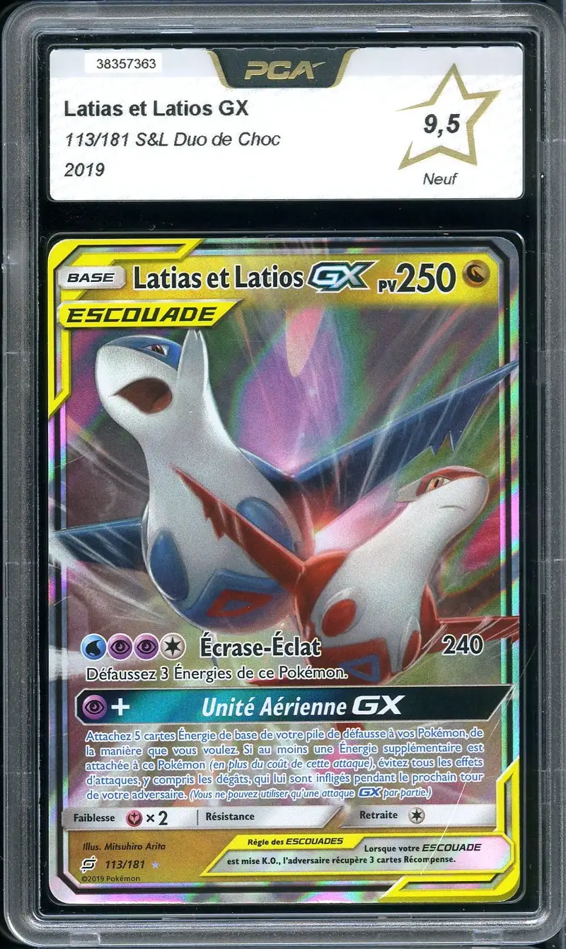 PCA 9.5 Latias et Latios Gx
