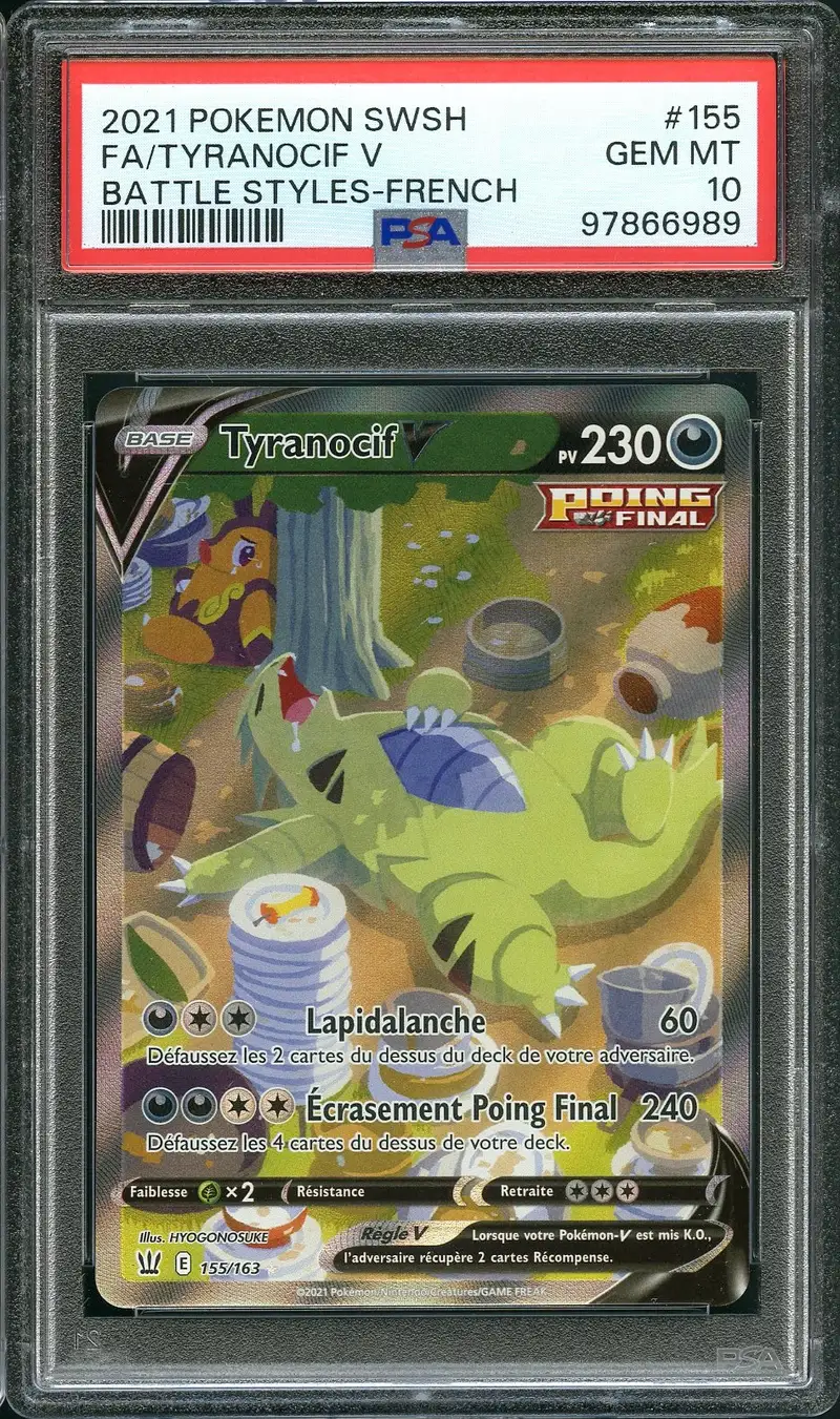 PSA 10 Tyranocif V
