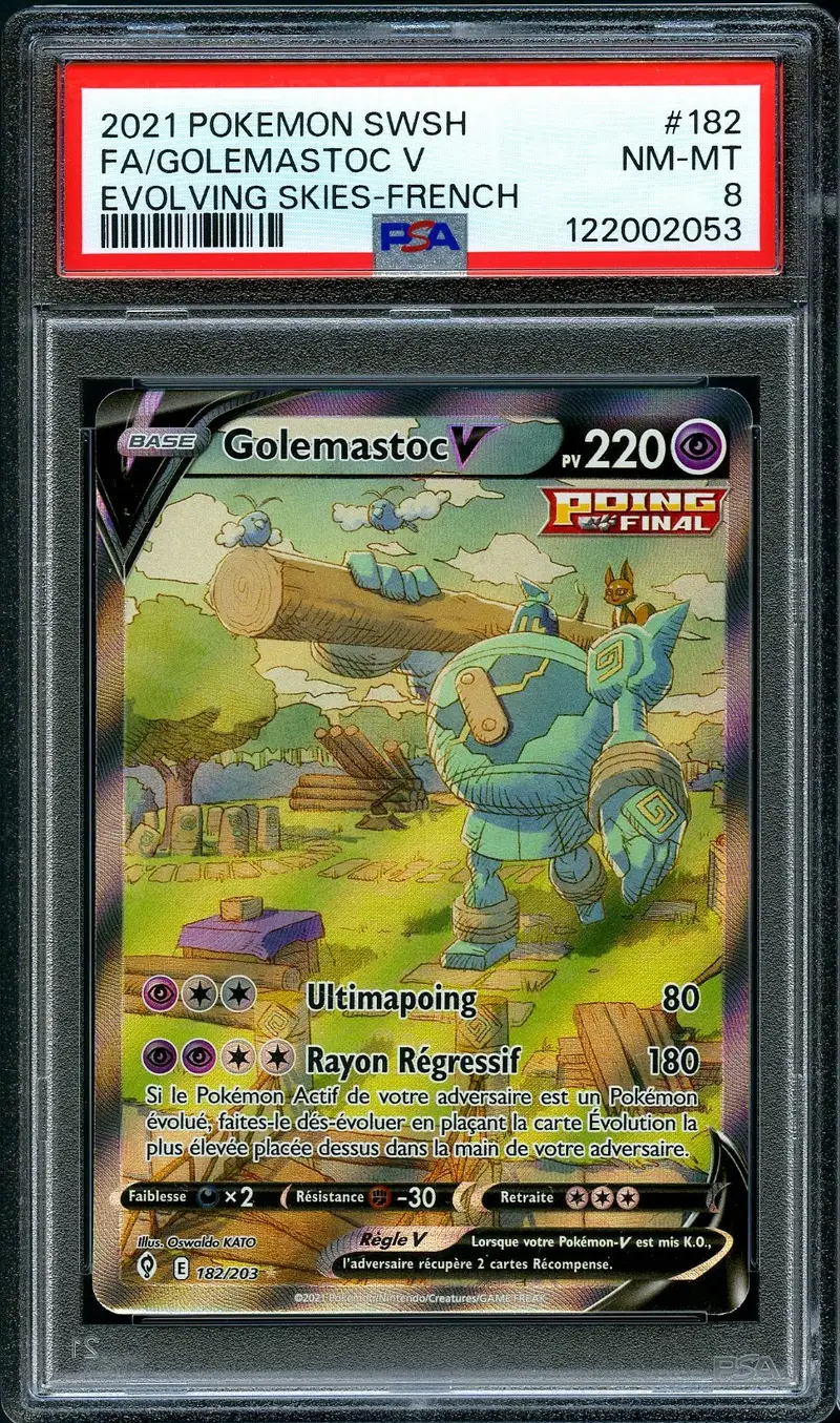 PSA 8 Golemastoc V