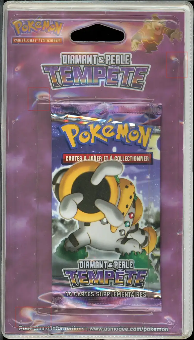 Booster Blister Diamant et Perle Tempête