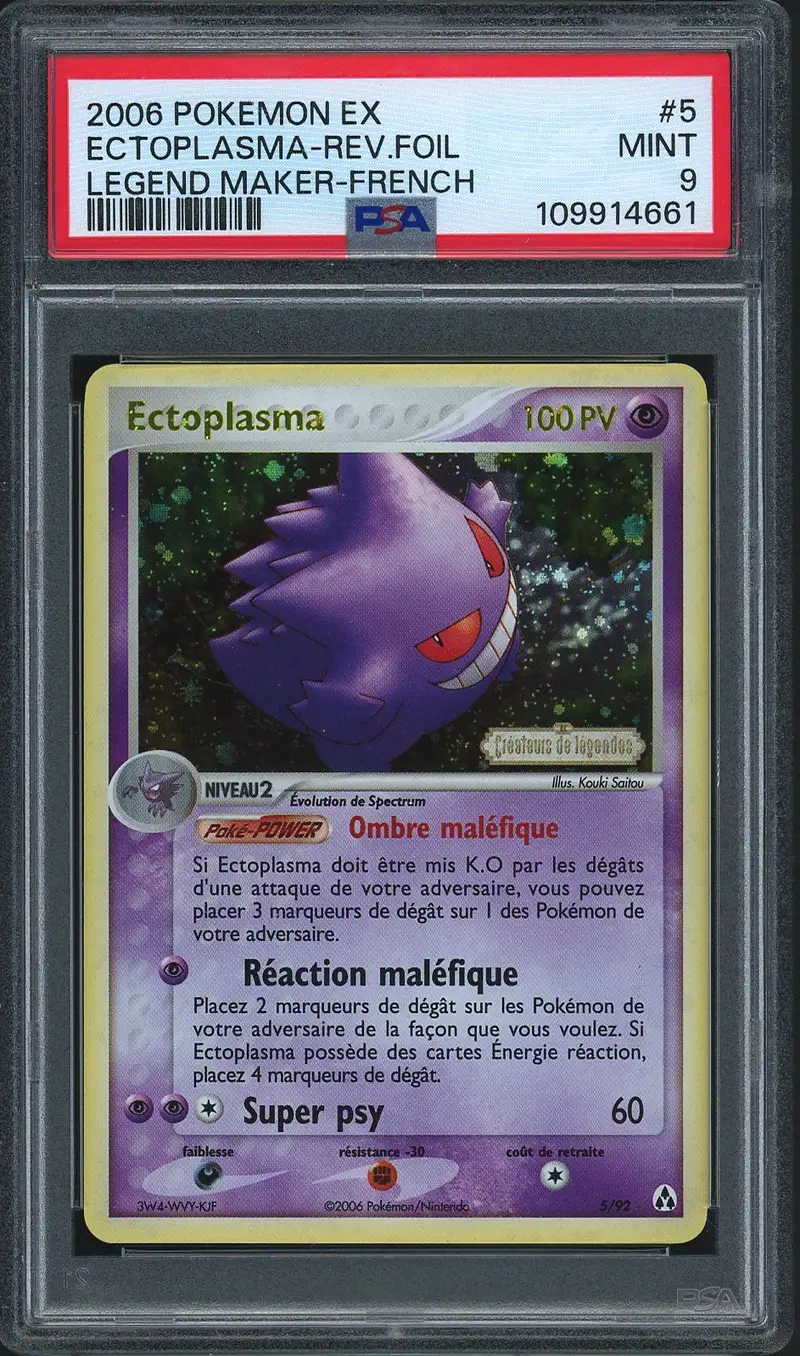 PSA 9 Ectoplasma Holo Reverse
