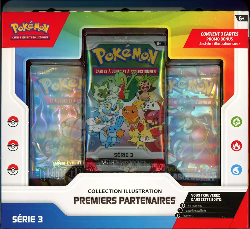 Coffret Collection Illustration Premiers Partenaires Série 3