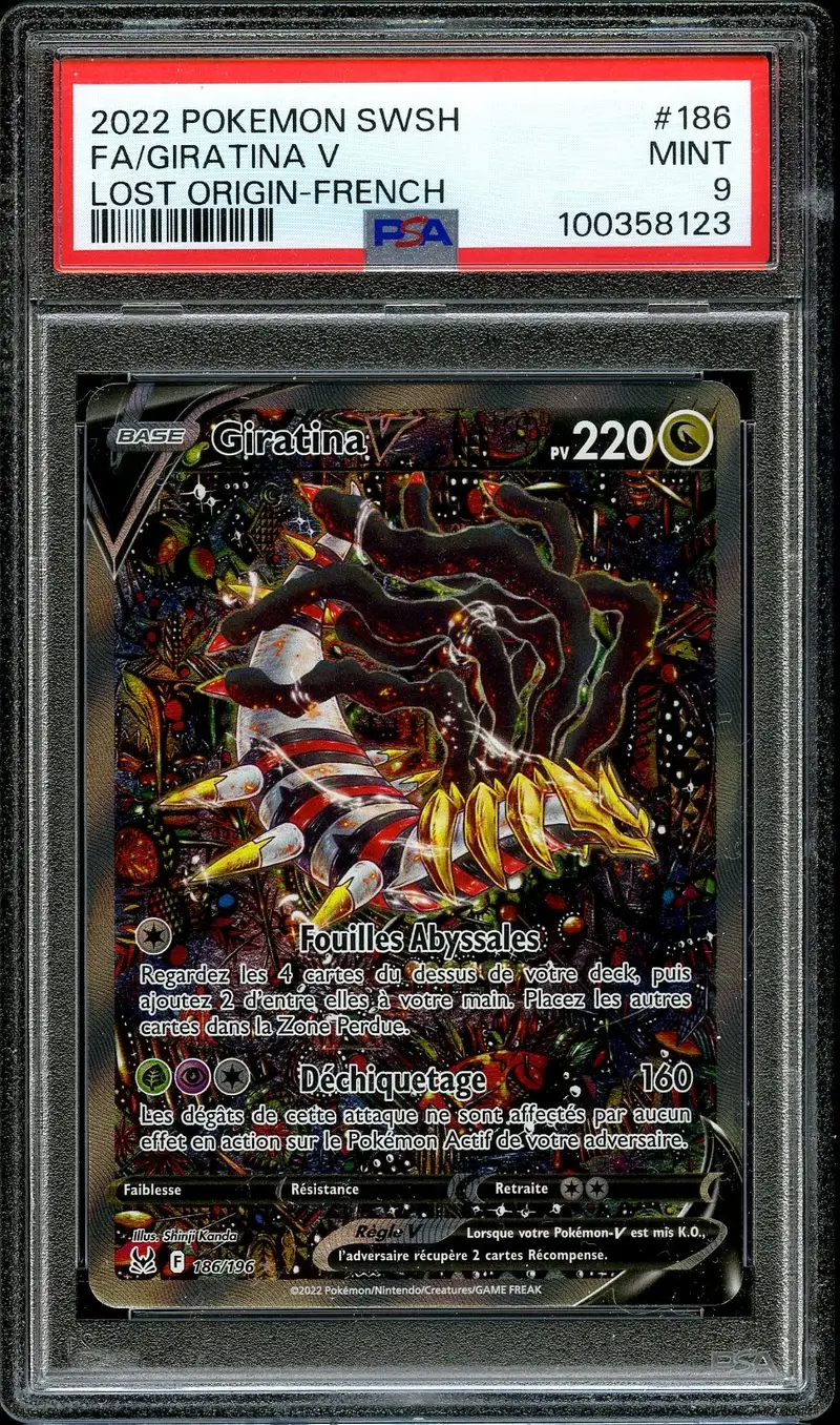 PSA 9 Giratina V