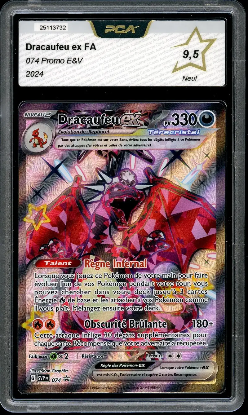 PCA 9.5 Dracaufeu Ex