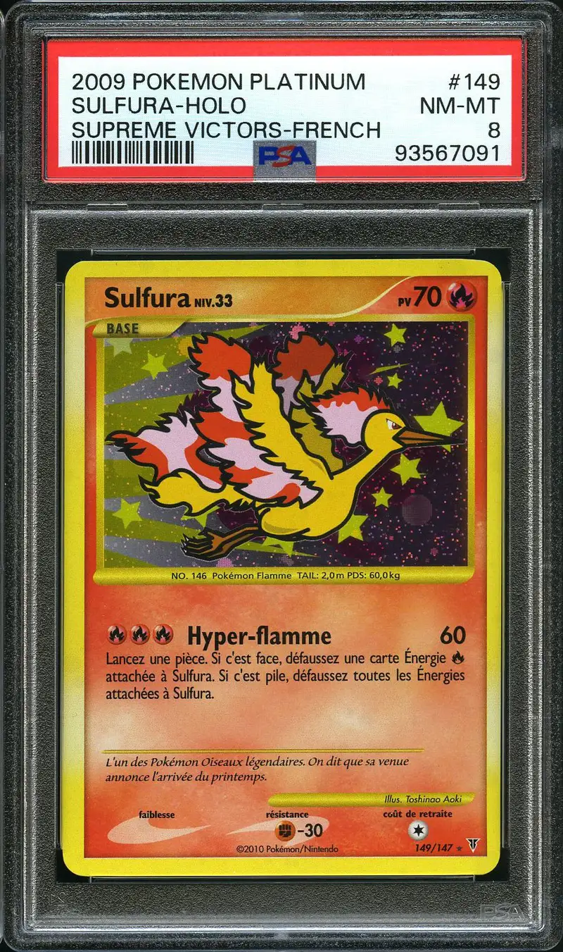 PSA 8 Sulfura Holo