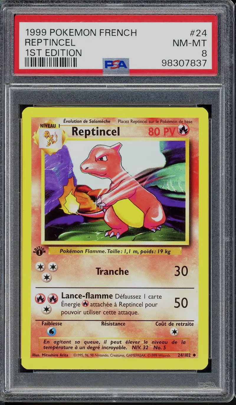 PSA 8 Reptincel