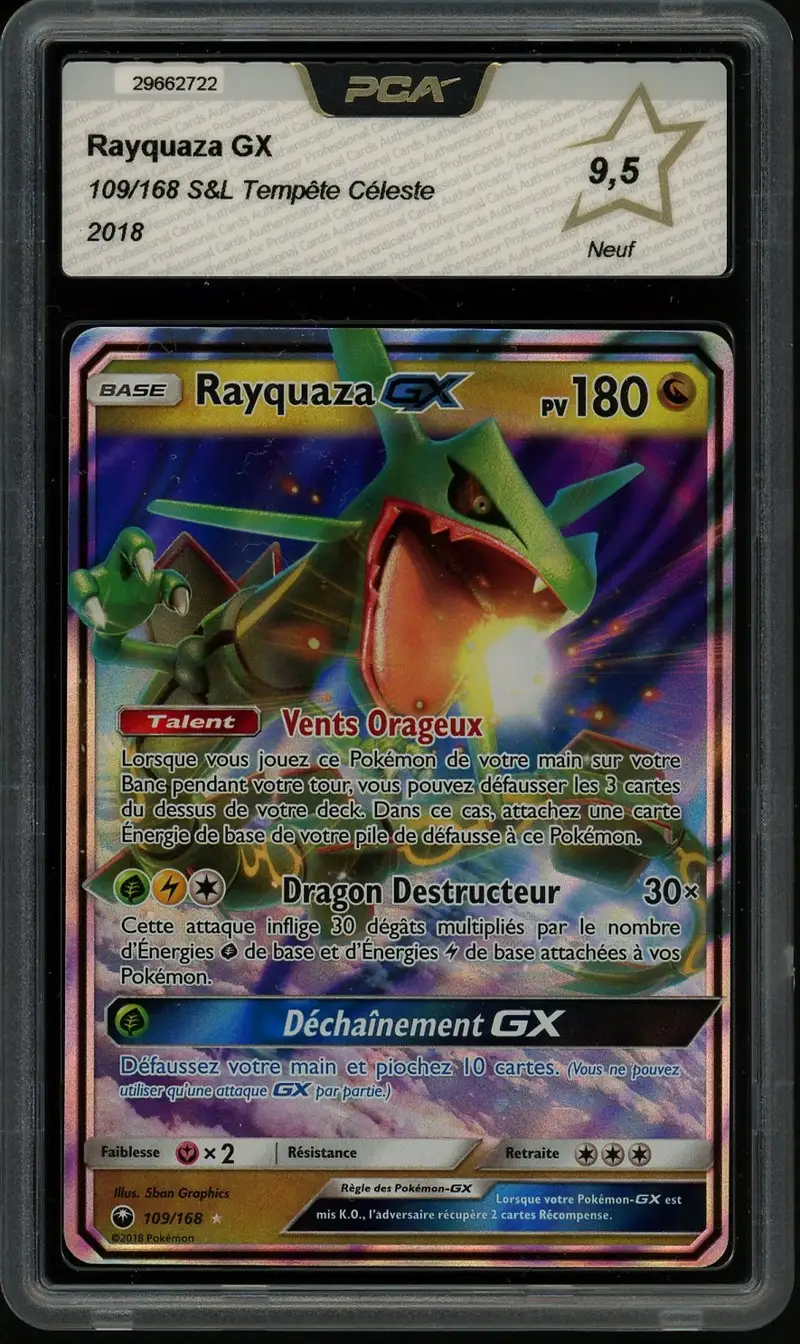 PCA 9.5 Rayquaza Gx