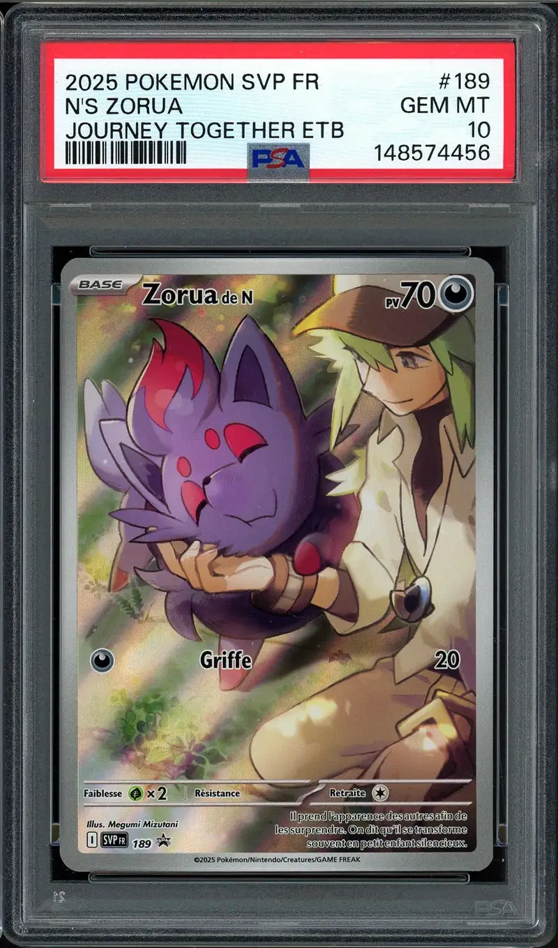 PSA 10 Zorua de N