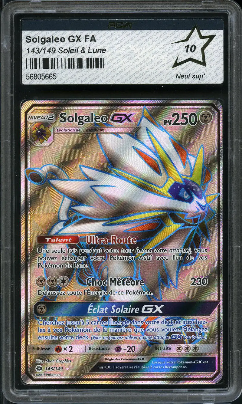 PCA 10 Solgaleo Gx