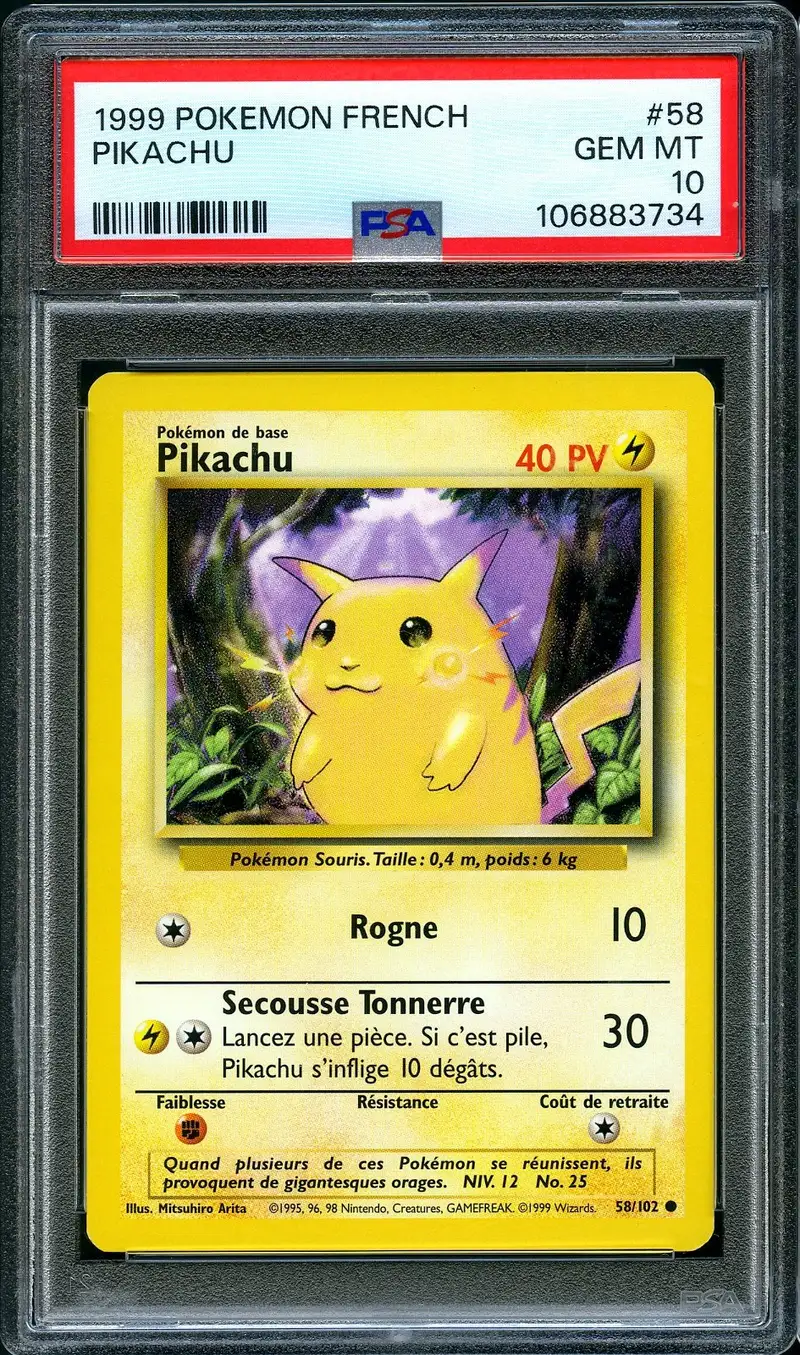 PSA 10 Pikachu