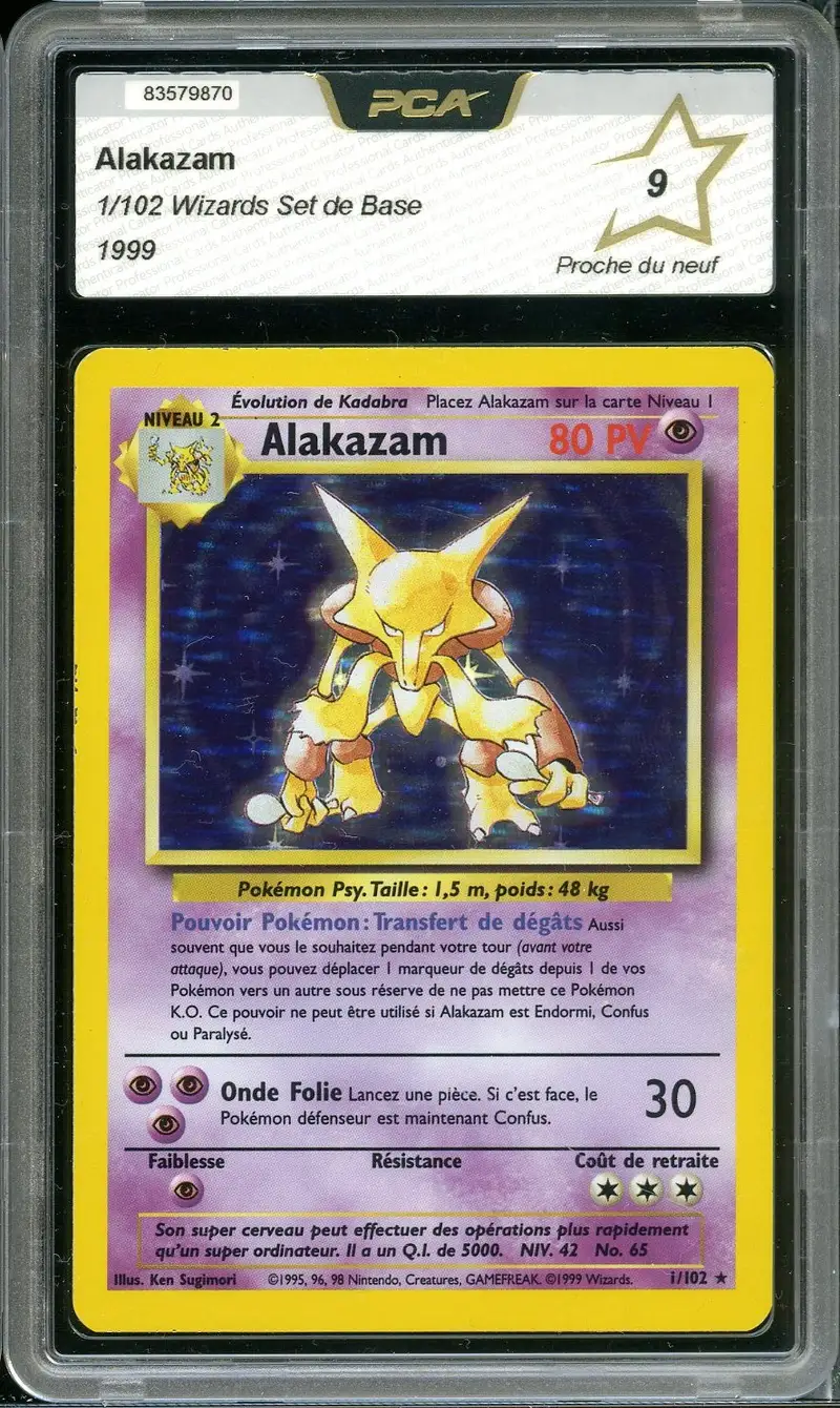 PCA 9 Alakazam Holo