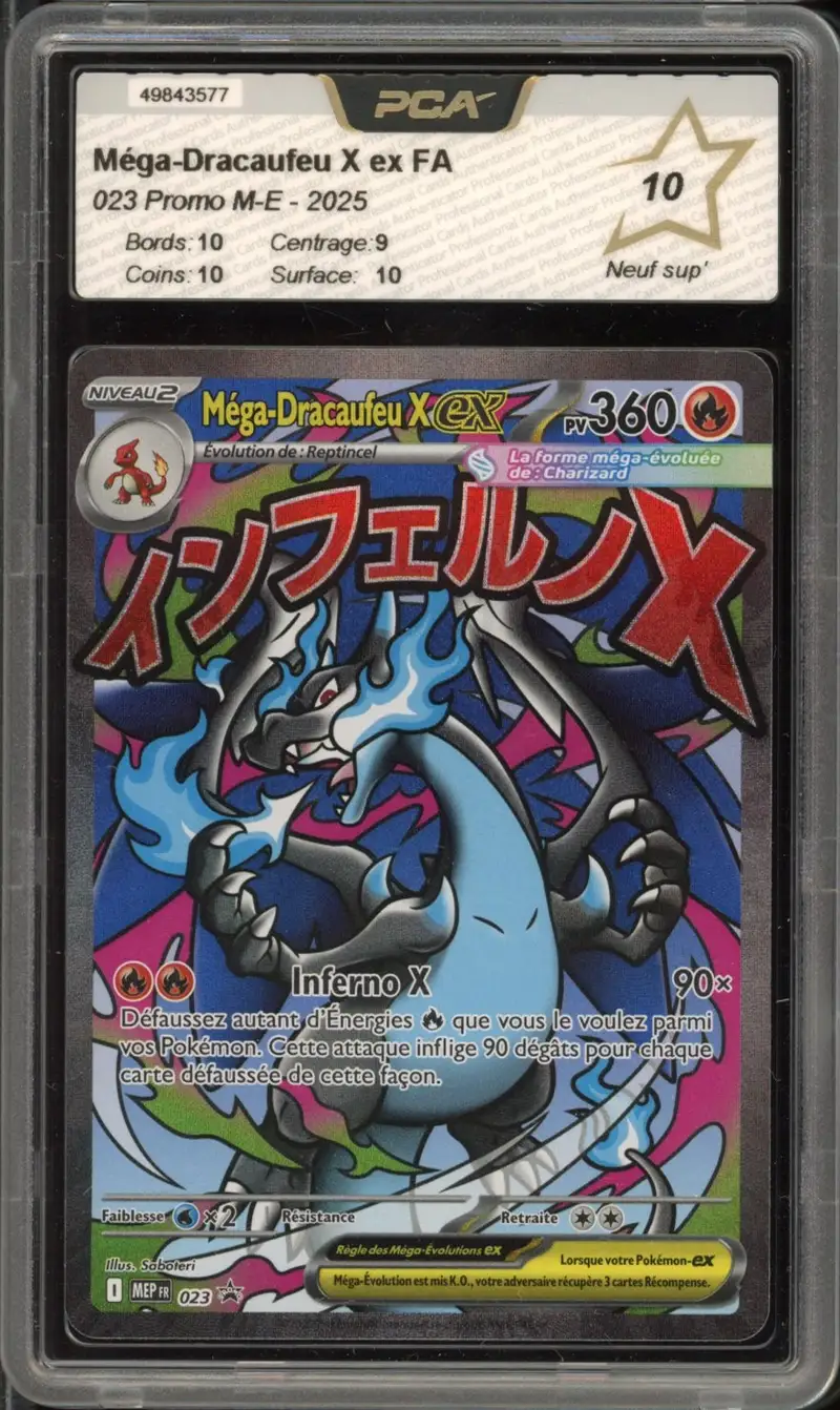 PCA 10 Méga Dracaufeu X Ex