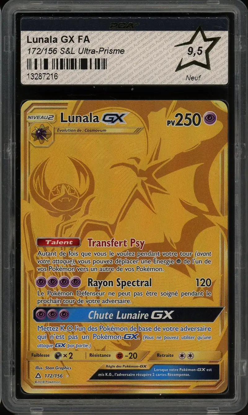 PCA 9.5 Lunala Gx Gold