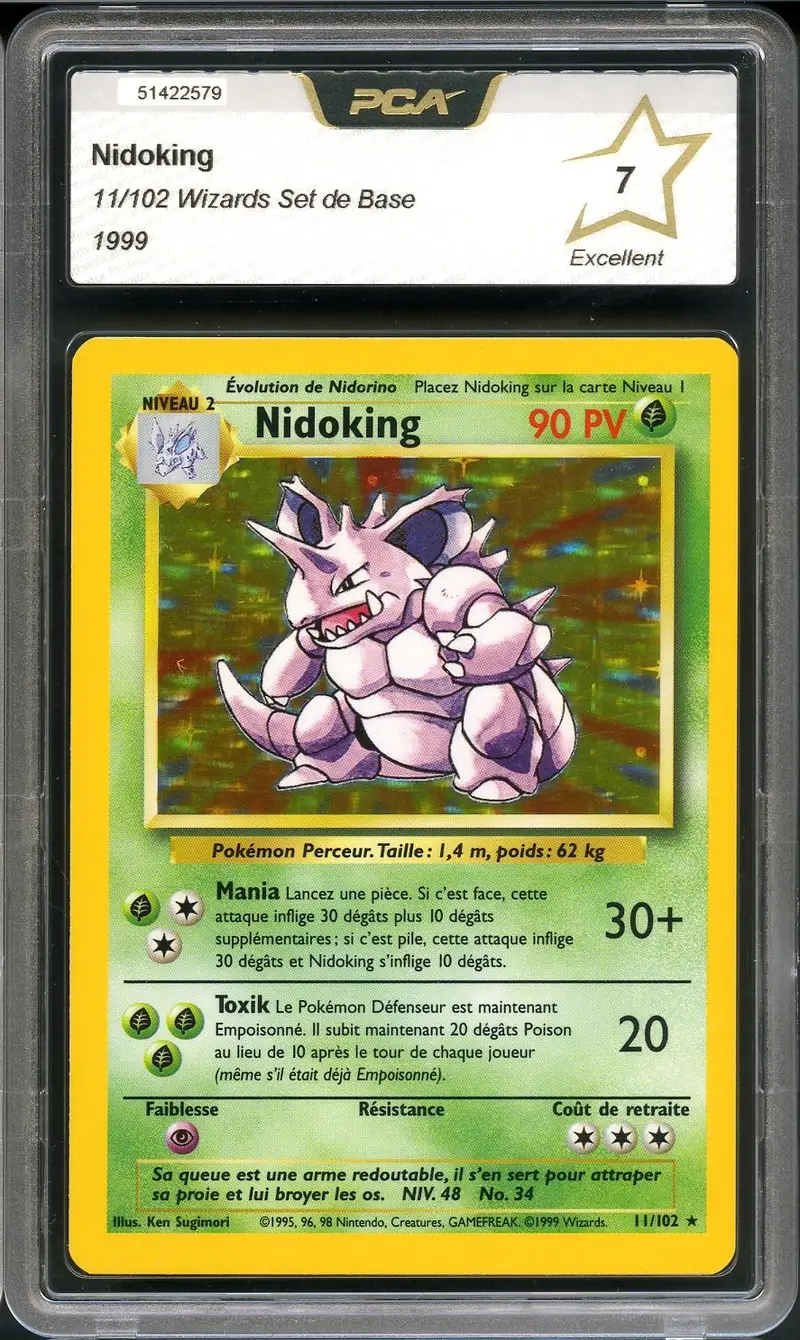 PCA 7 Nidoking Holo