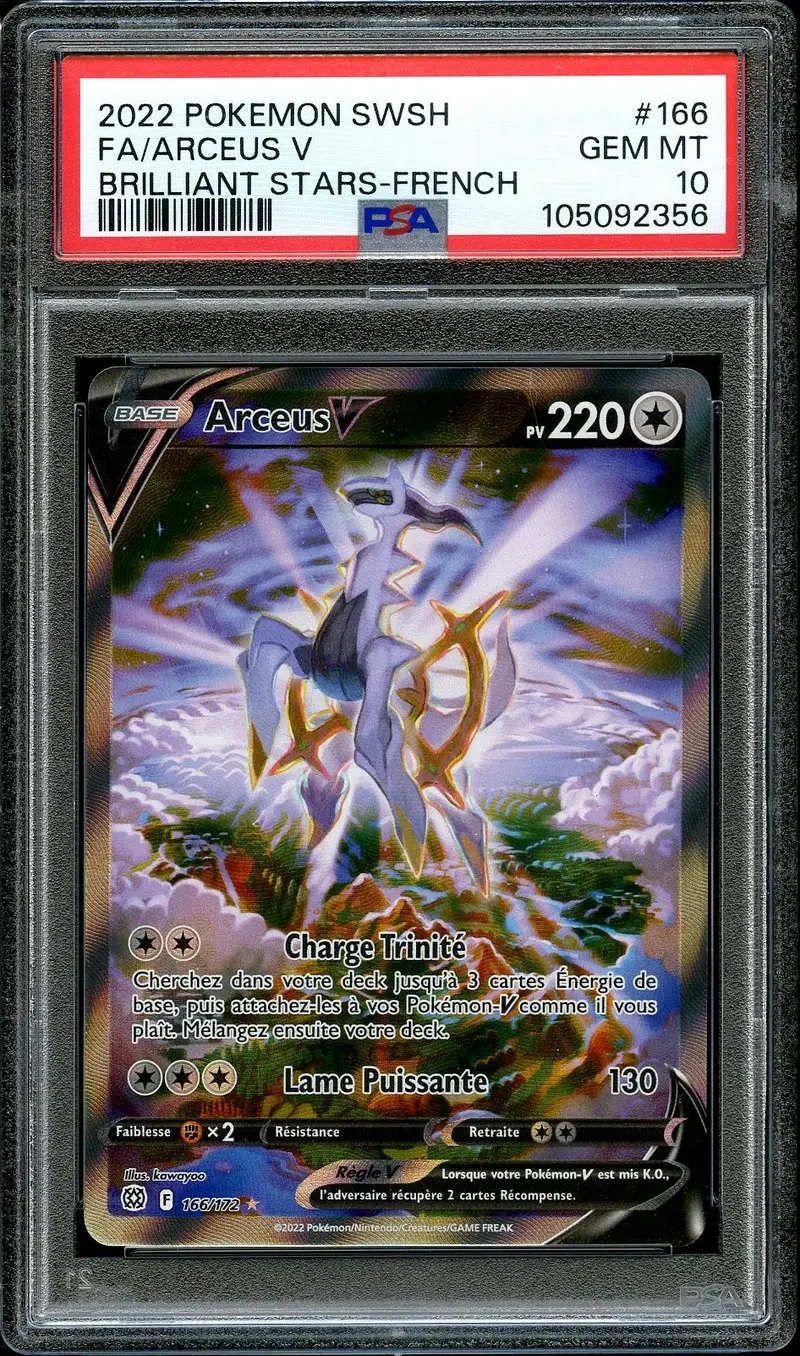 PSA 10 Arceus V