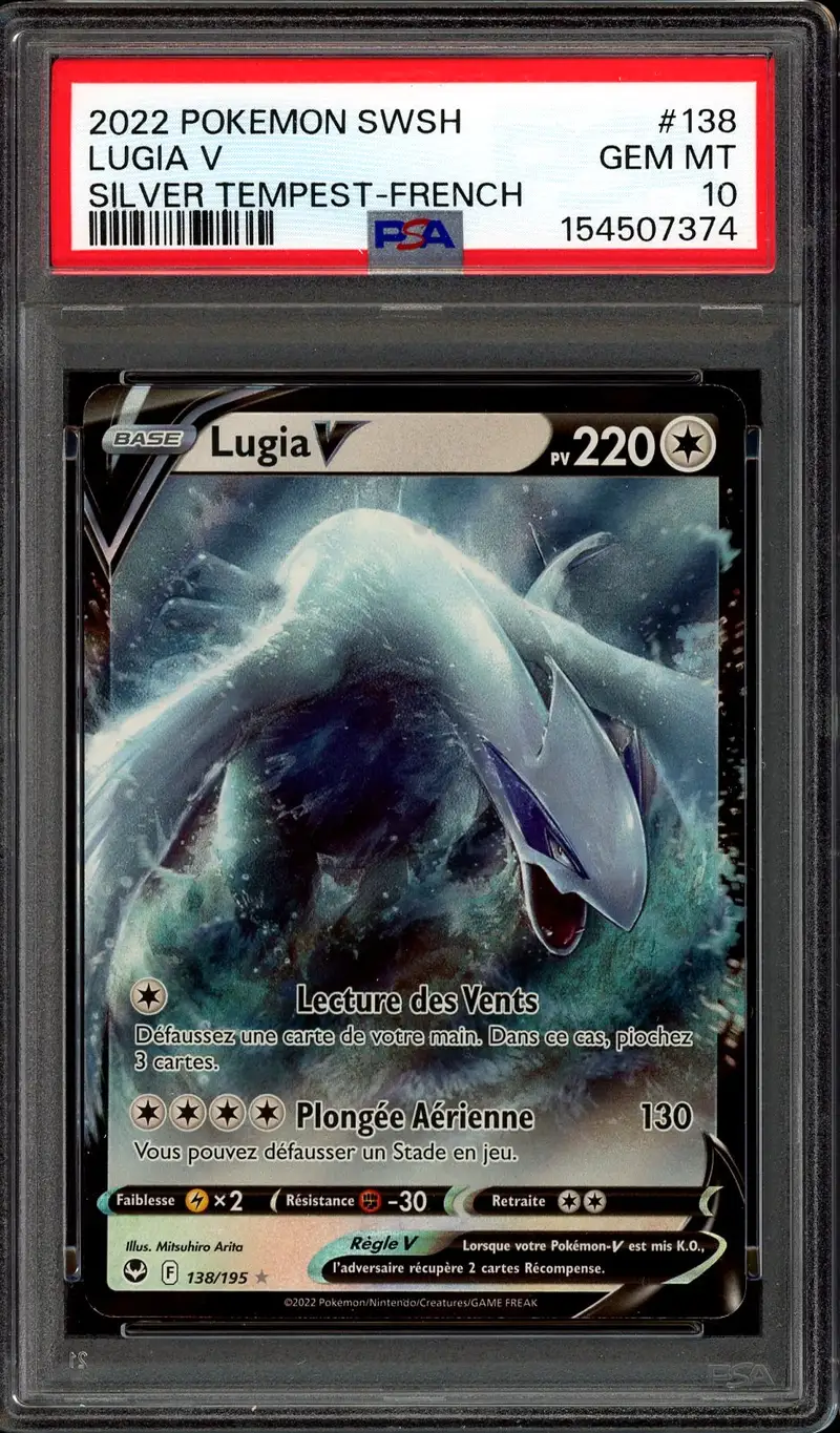 PSA 10 Lugia V