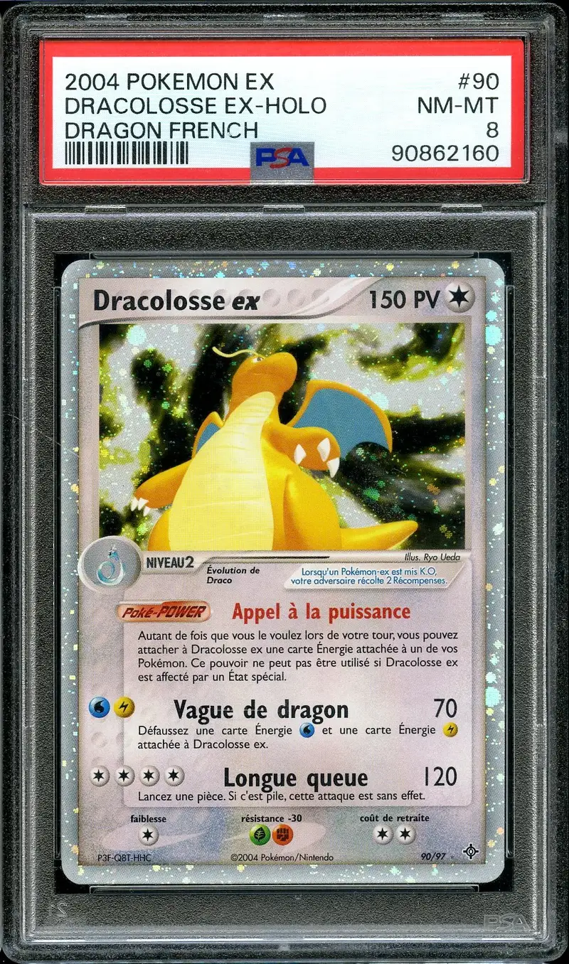 PSA 8 Dracolosse Ex