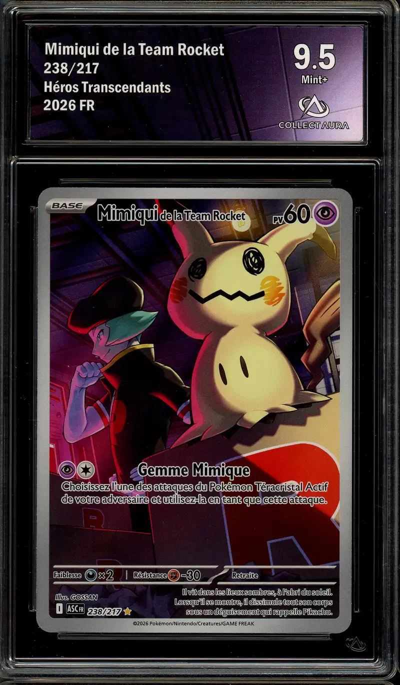 PSA 10 Team Rocket's Mimikyu