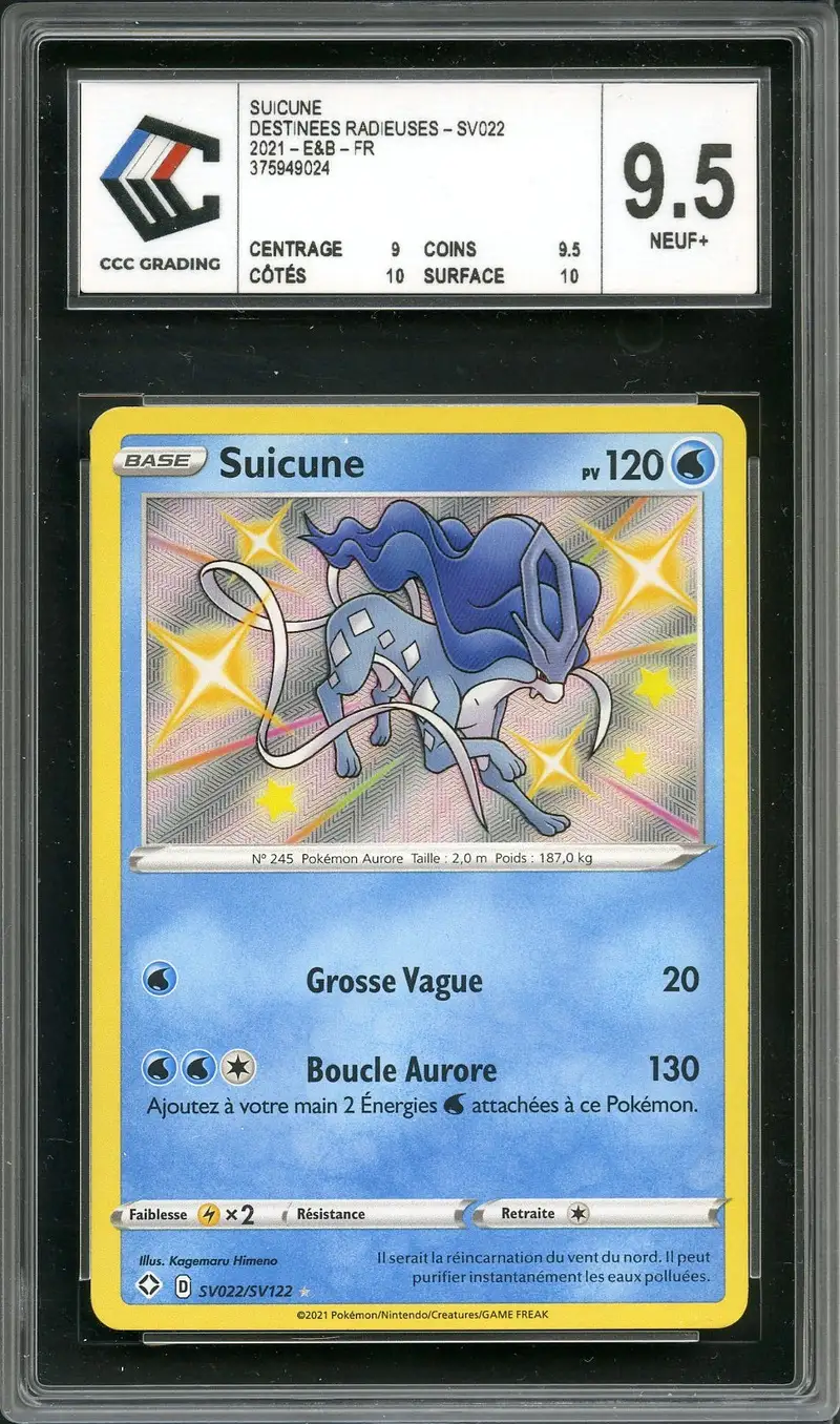 CCC 9.5 Suicune Shiny