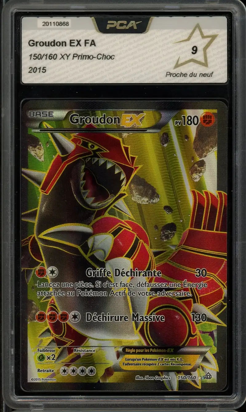 PCA 9 Groudon Ex