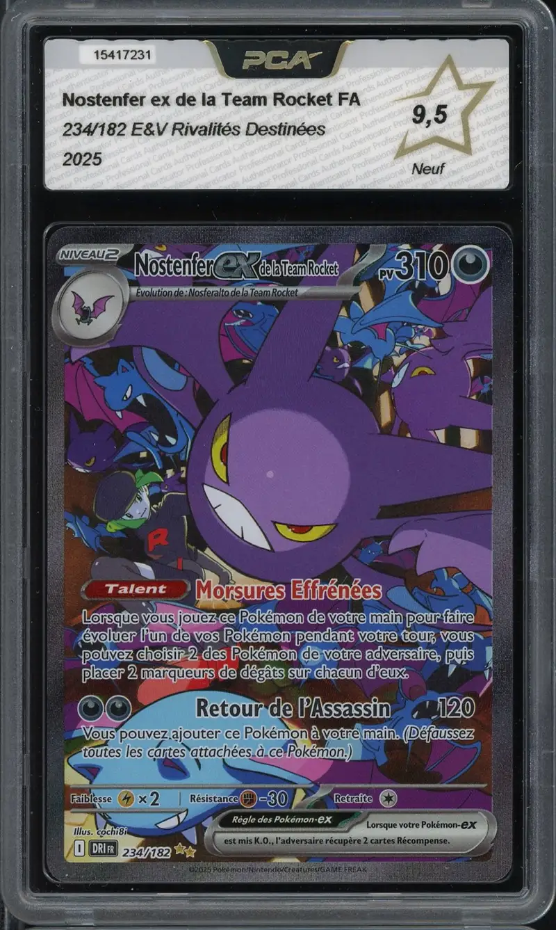 PCA 9.5 Nostenfer Ex de la Team Rocket