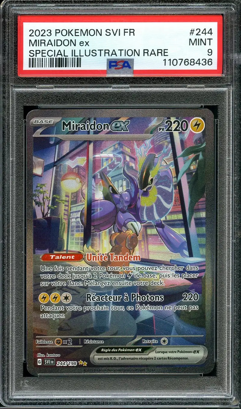 PSA 9 Miraidon Ex