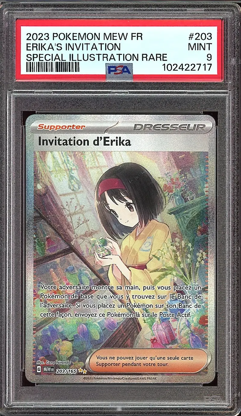 PSA 9 Invitation d'Erika