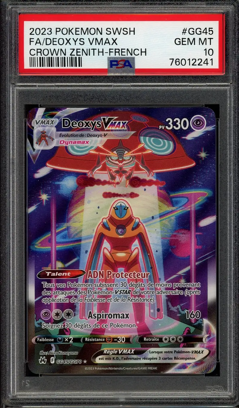 PSA 10 Deoxys VMax