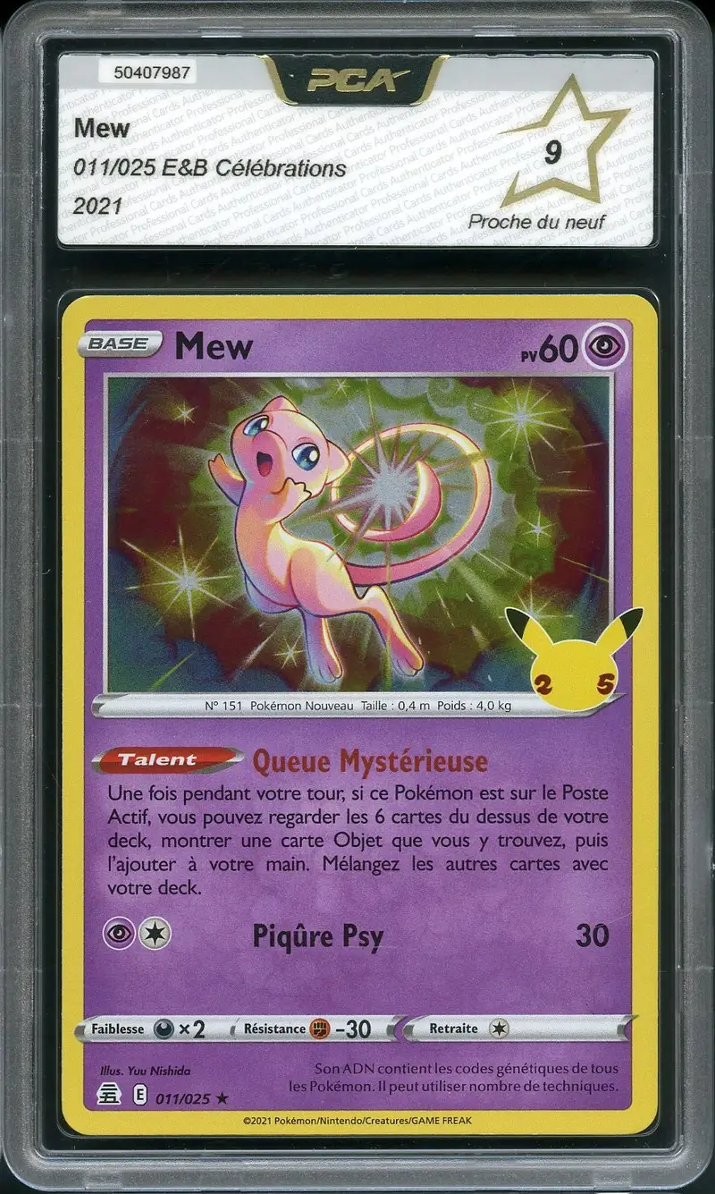 PCA 9 Mew Holo