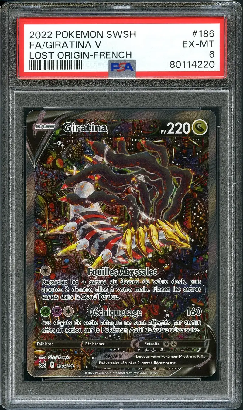 PSA 6 Giratina V