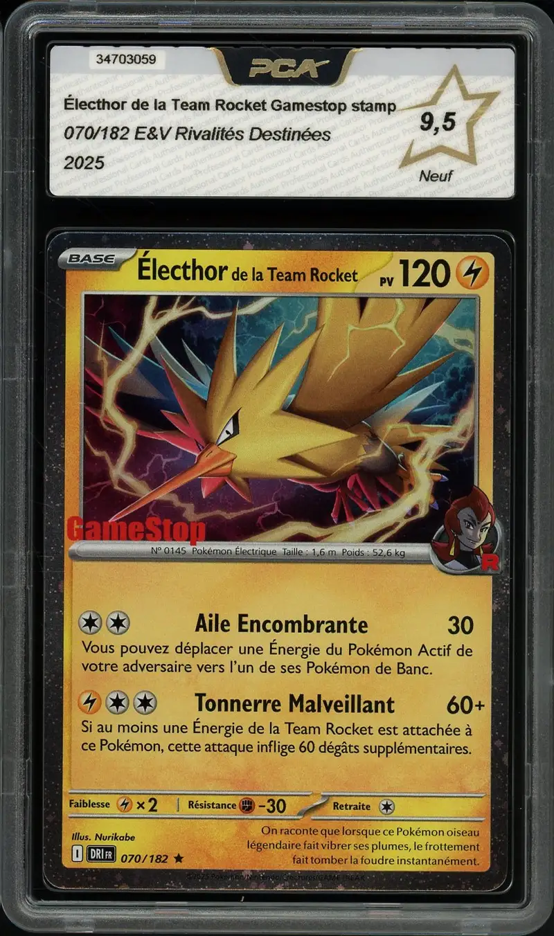 PCA 9.5 Électhor de la Team Rocket