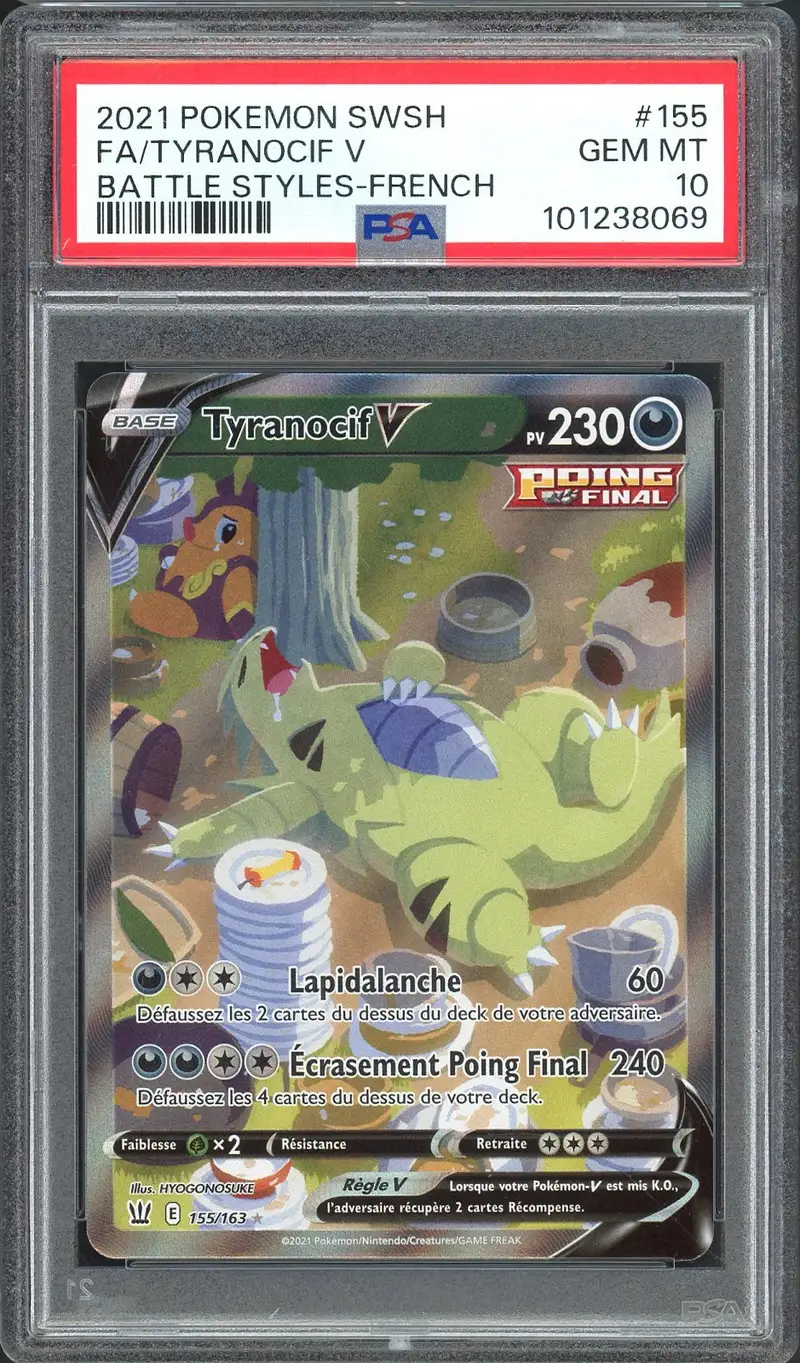 PSA 10 Tyranocif V