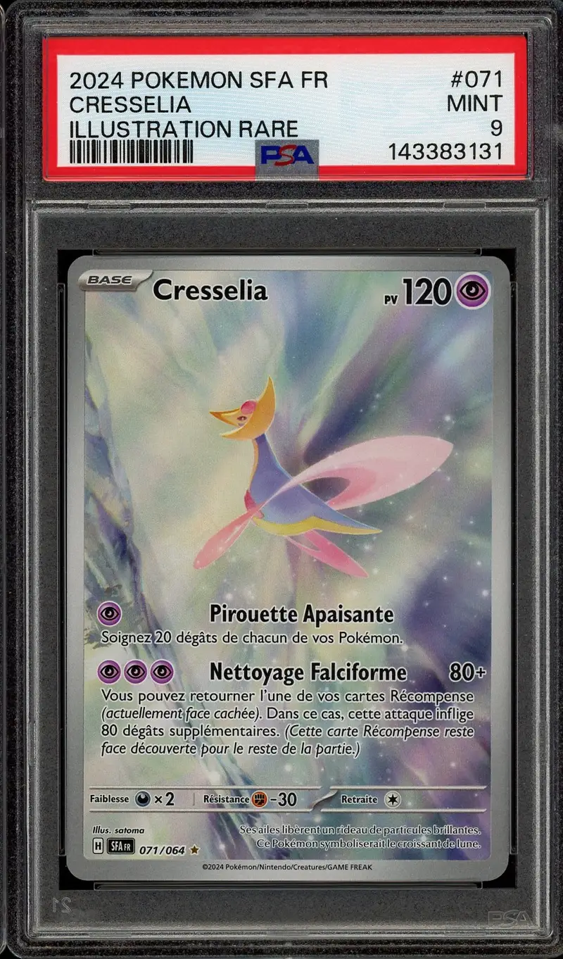 PSA 9 Cresselia