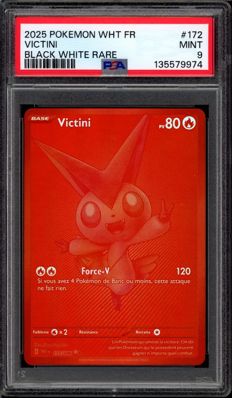 PSA 9 Victini