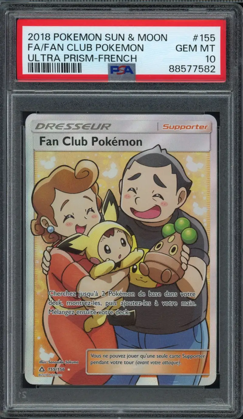 PSA 10 Fan Club Pokémon