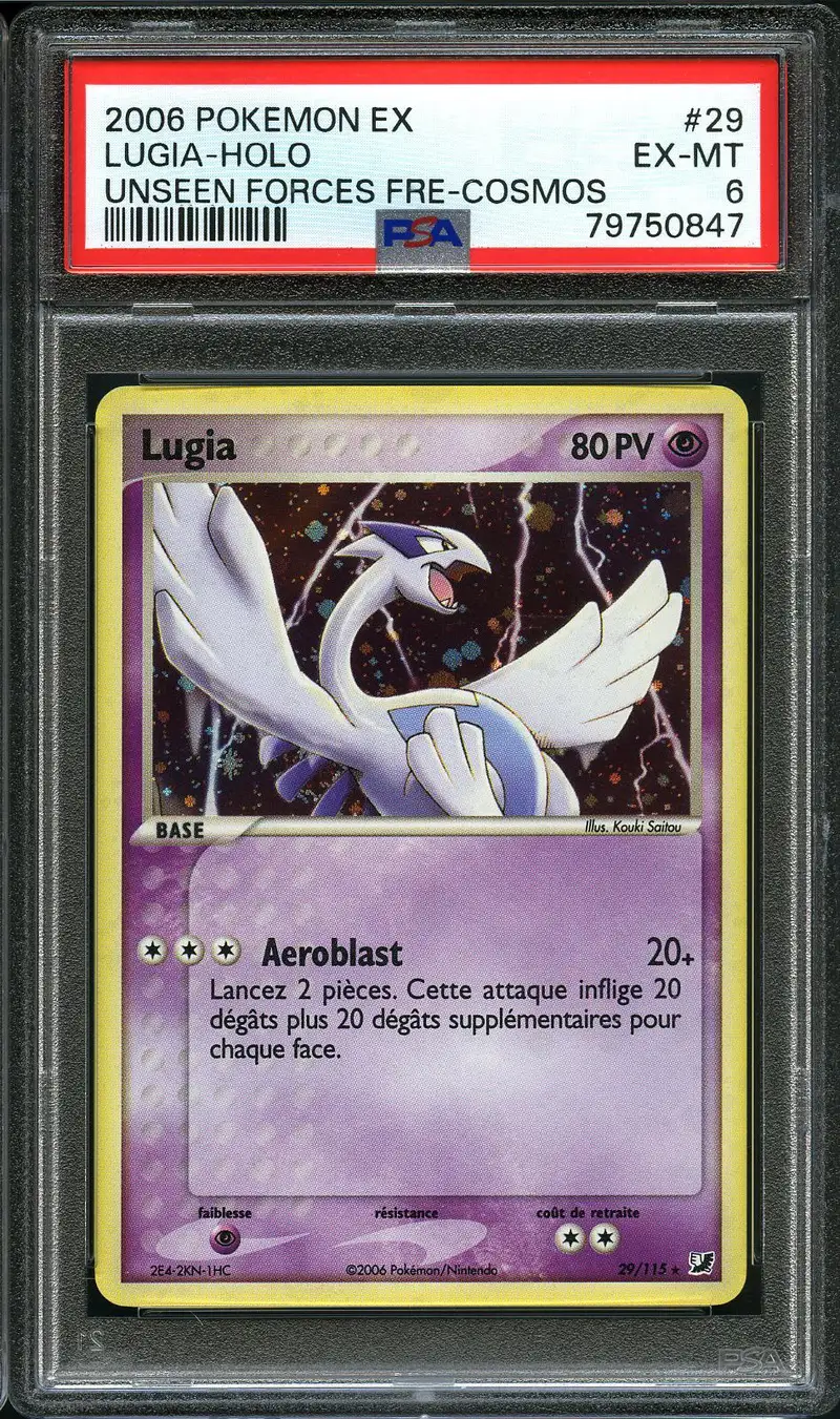 PSA 6 Lugia Holo