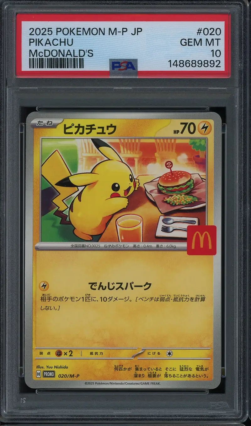 PSA 10 Pikachu