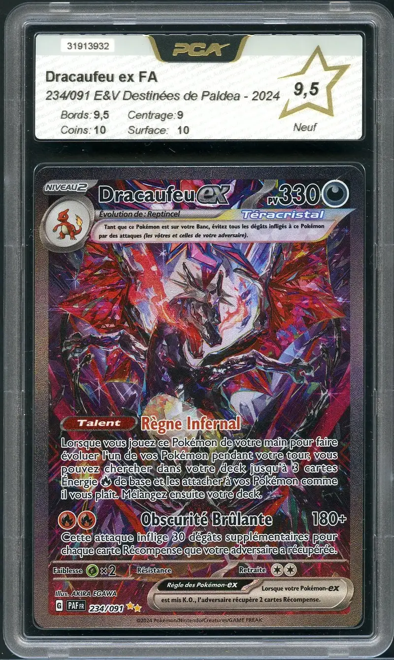 PCA 9.5 Dracaufeu Ex