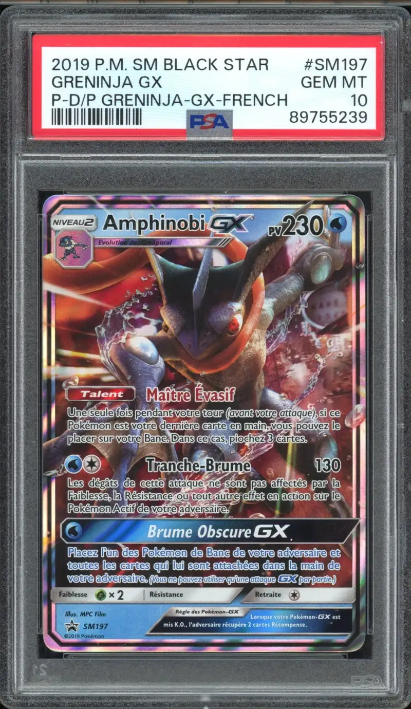 PSA 10 Greninja Ex