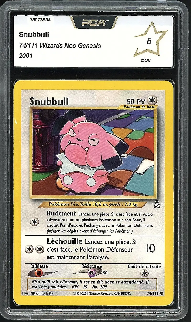 PCA 5 Snubbull