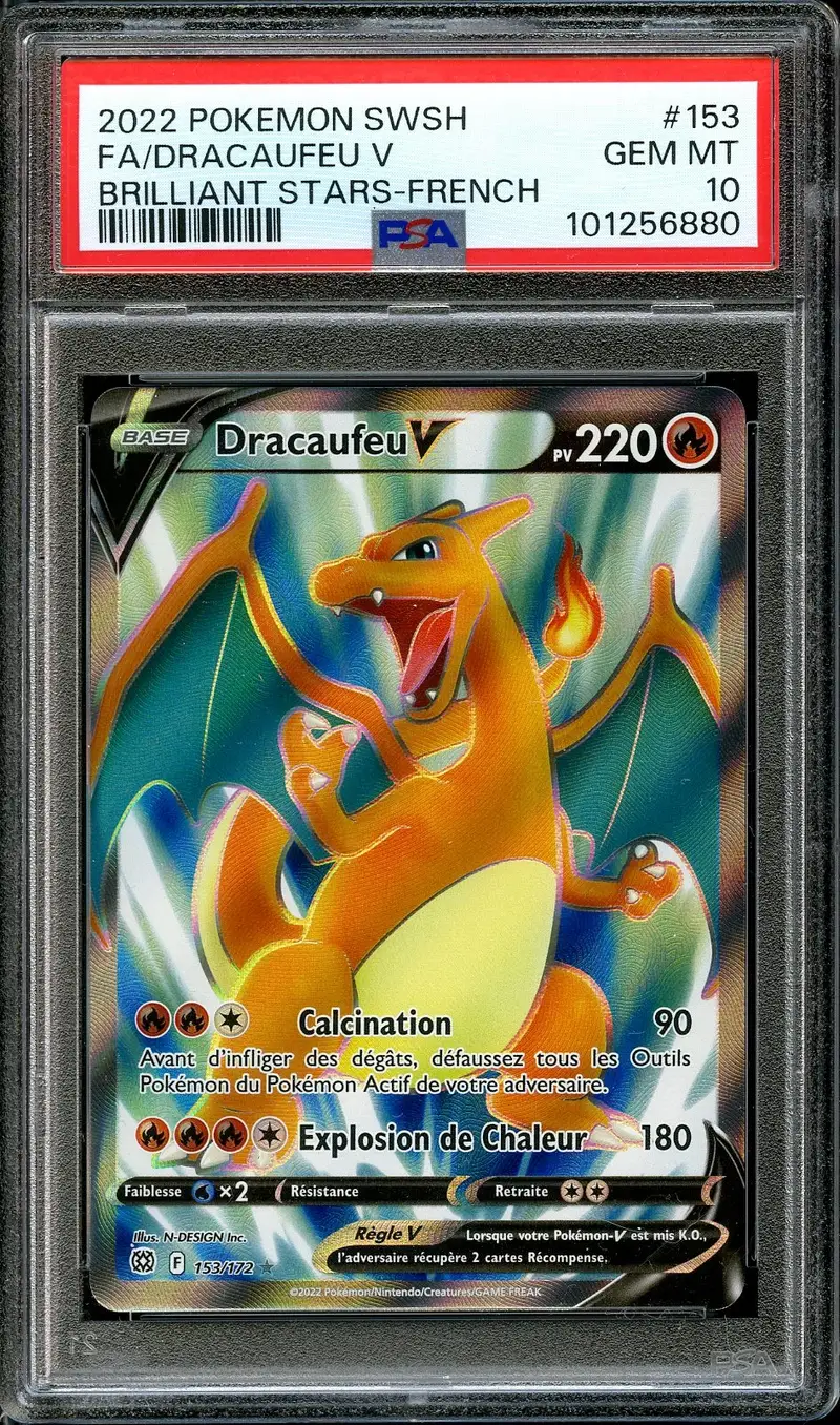 PSA 10 Dracaufeu V