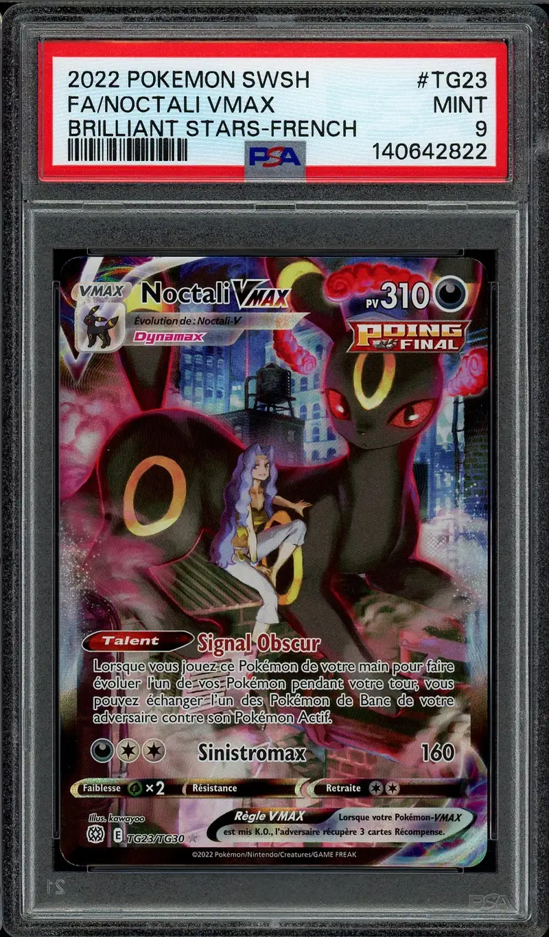 PSA 9 Noctali VMax
