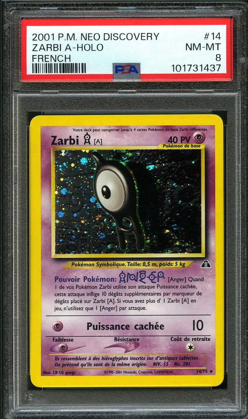 PSA 8 Zarbi A Holo