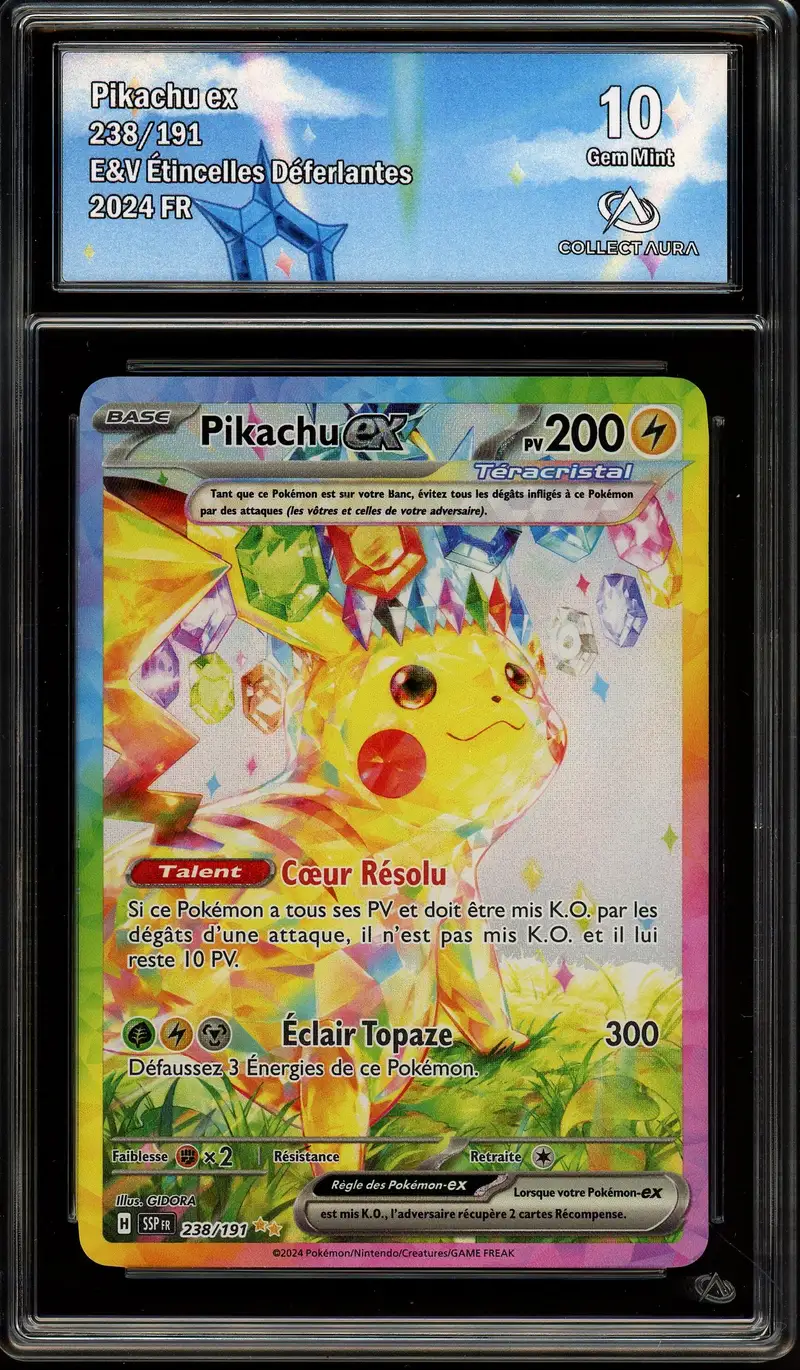 CA 10 Pikachu Ex