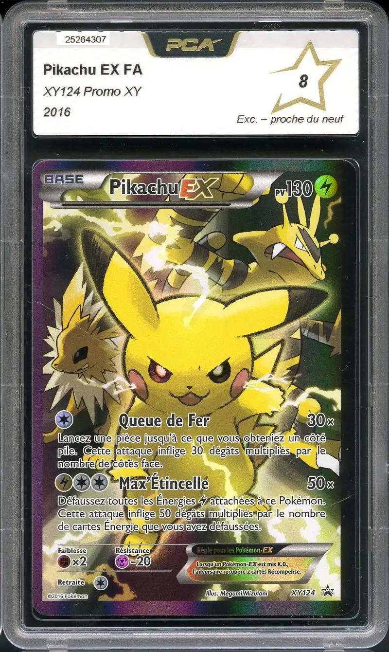 PCA 8 Pikachu Ex