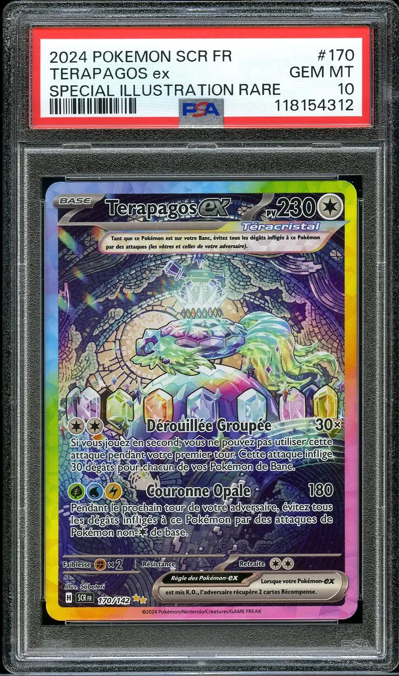 PSA 10 Terapagos Ex